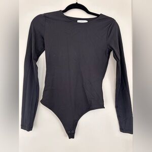House of Harlow Black long sleeve bodysuit